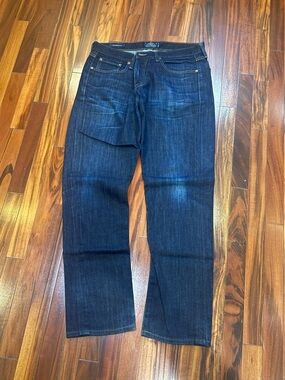 Lucky Brand Dark Indigo Straight Jeans